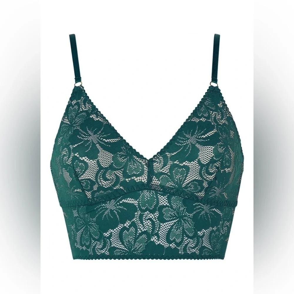 Nwt Underprotection Ruby Bralette In Teal Size Xl — image 2 of 8